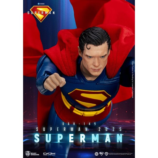 Superman (2025) Actionfigur Superman & Krypto 21 cm