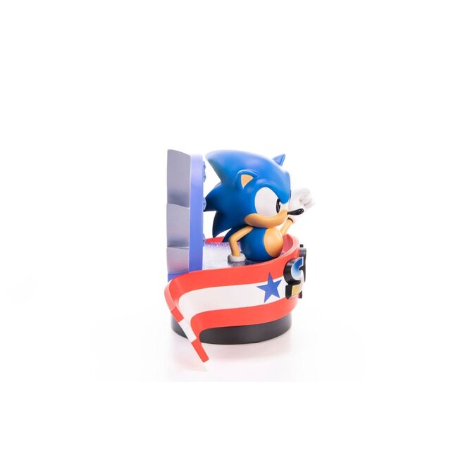 Sonic the Hedgehog Statue Sonic Titelbildschirm 21 cm