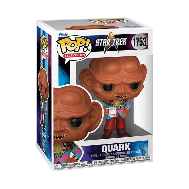 Star Trek POP! TV Vinyl Figur Quark 9 cm