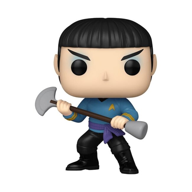 Star Trek POP!&Buddy TV Vinylfigur Spock mit WPN 9 cm
