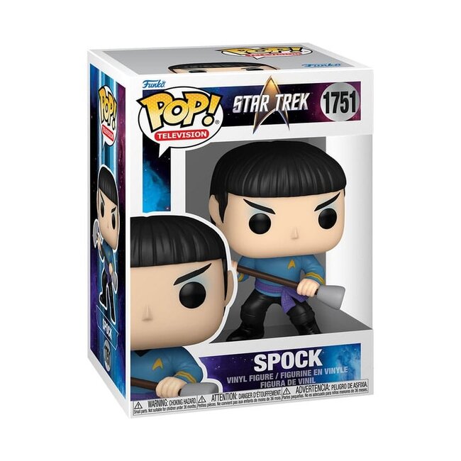 Star Trek POP!&Buddy TV Vinyl Figure Spock w/WPN 9 cm
