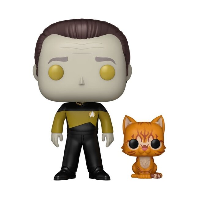 Star Trek POP!&Buddy TV Vinyl Figur STNXTGen- Data mit Spot 9 cm