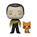 Funko Star Trek POP!&Buddy TV Vinyl Figur STNXTGen- Data mit Spot 9 cm