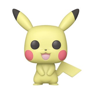 Funko Pokémon POP! Games Vinyl Figure Pikachu (SftClr) 9 cm