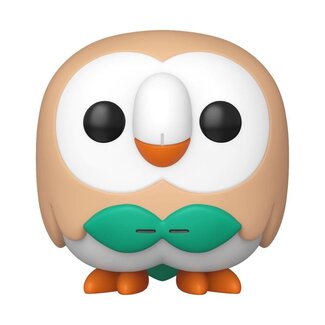 Funko Pokemon POP! Games Vinyl Figuur Rowlet 9 cm