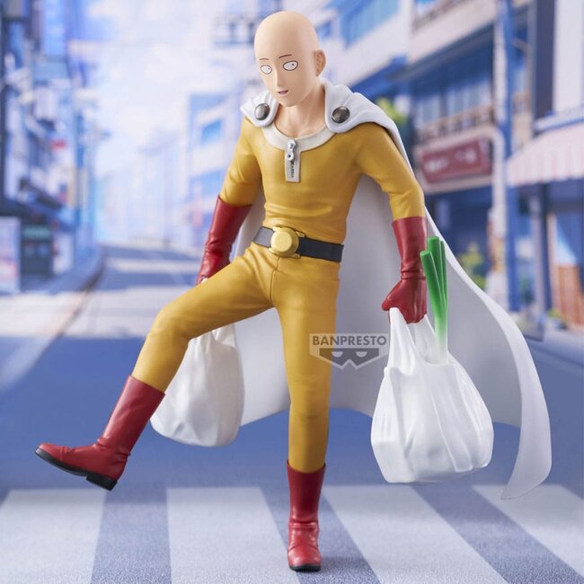 One-Punch Man PVC Statue One Punch Life Saitama 20 cm
