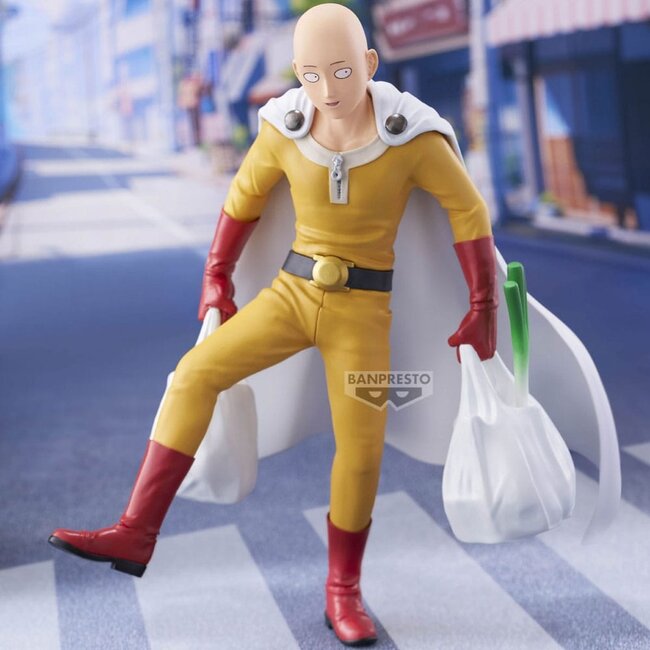 One-Punch Man PVC Statue One Punch Life Saitama 20 cm