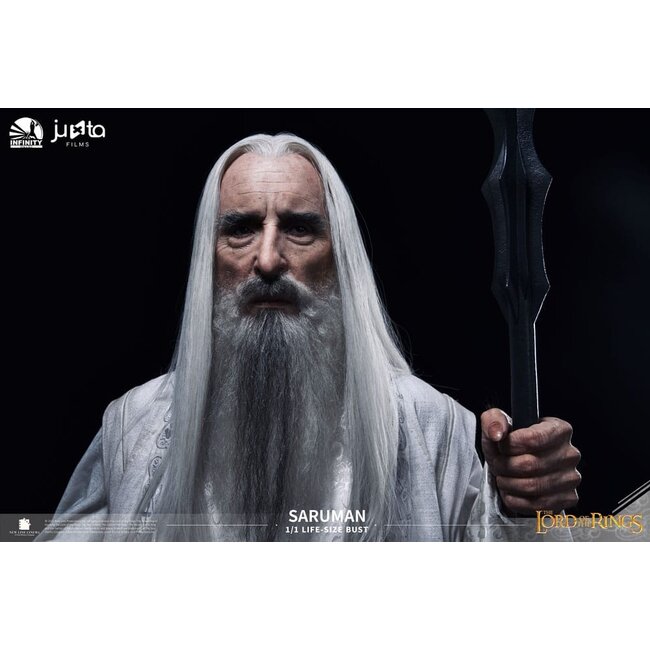 Herr der Ringe Lebensgroße Büste 1/1 Saruman 110 cm