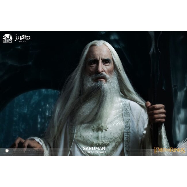 Herr der Ringe Lebensgroße Büste 1/1 Saruman 110 cm