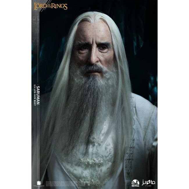 Herr der Ringe Lebensgroße Büste 1/1 Saruman 110 cm
