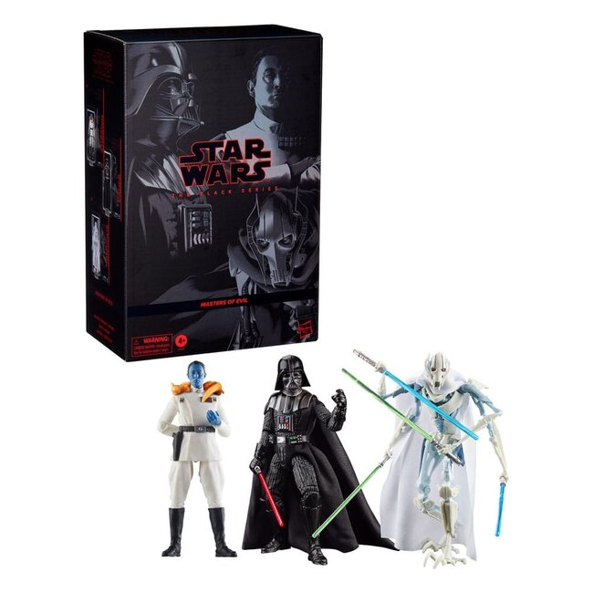 Star Wars Black Series Actionfiguren 3er-Pack Masters of Evil 15 cm