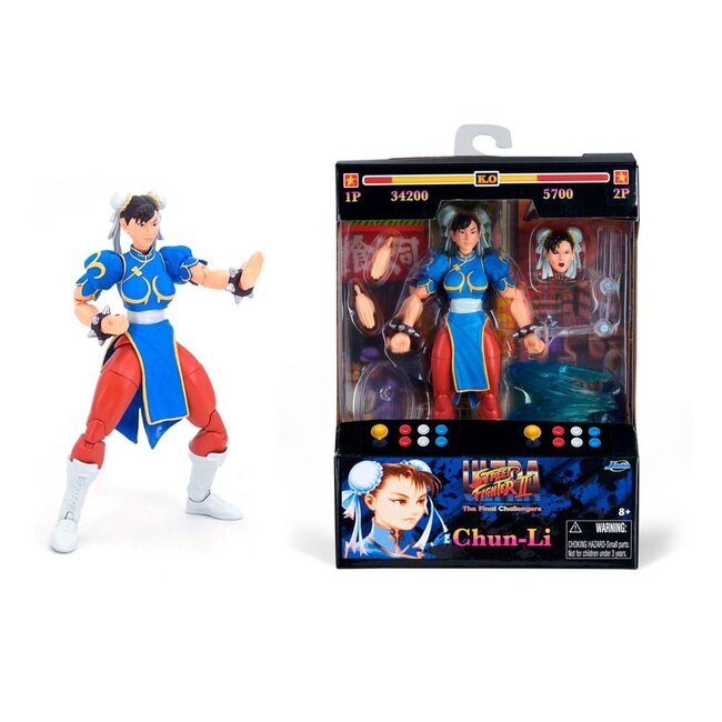 Ultra Street Fighter II: The Final Challengers Actionfigur 1/12 Chun-Li 15 cm
