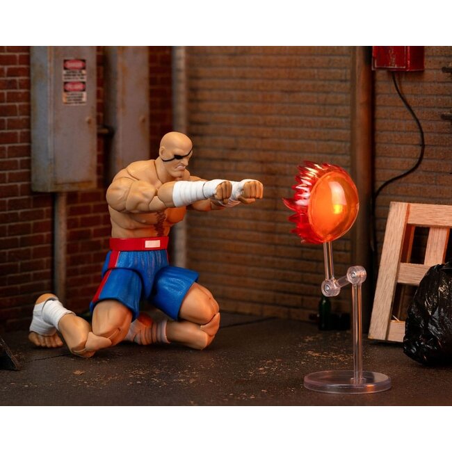 Ultra Street Fighter II: The Final Challengers Action Figure 1/12 Sagat 19 cm