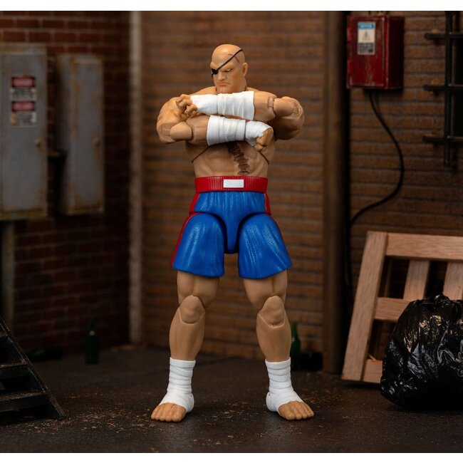 Ultra Street Fighter II: The Final Challengers Action Figure 1/12 Sagat 19 cm