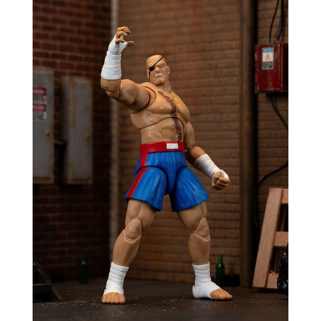 Ultra Street Fighter II: The Final Challengers Action Figure 1/12 Sagat 19 cm