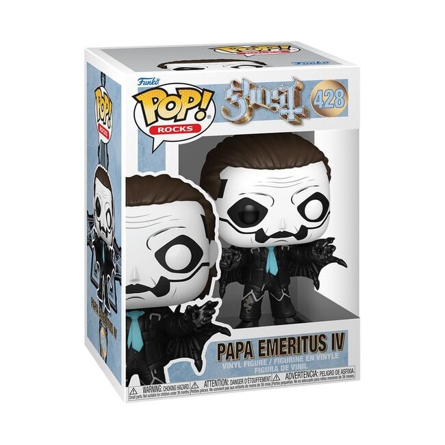 Ghost Band POP! Rocks Vinylfigur Papa Emeritus IV (Fledermauskostüm) (Glitter) 9 cm