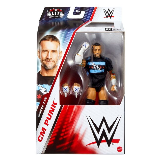 WWE Elite Collection Actionfigur CM Punk 15 cm