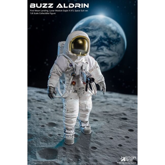 NASA Apollo 11 Action Figure 1/6 Buzz Aldrin 30 cm