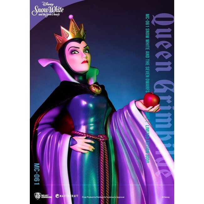 Disney Schneewittchen und die sieben Zwerge Master Craft Statue Königin Grimhilde 41 cm