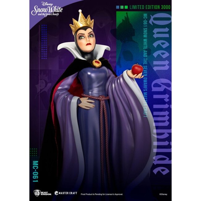 Disney Schneewittchen und die sieben Zwerge Master Craft Statue Königin Grimhilde 41 cm