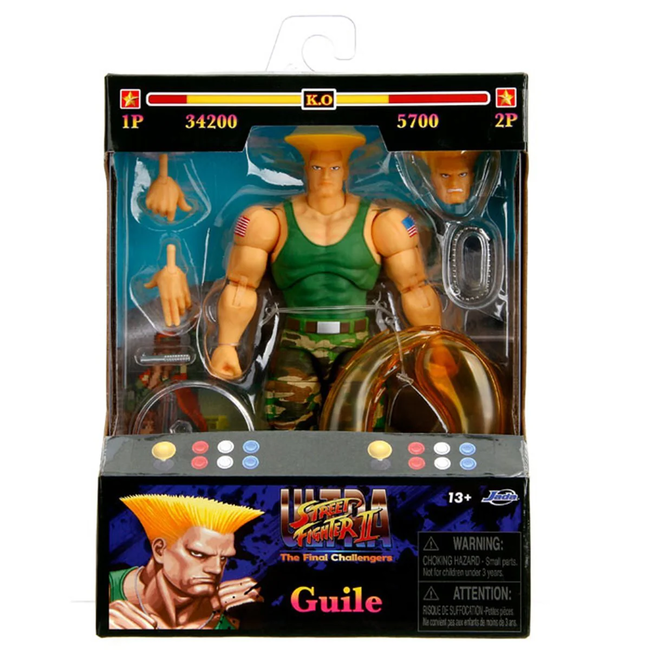 Ultra Street Fighter II: The Final Challengers Action Figure 1/12 Guile 15 cm