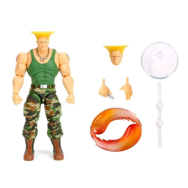 Jada Toys Ultra Street Fighter II: The Final Challengers Action Figure 1/12 Guile 15 cm