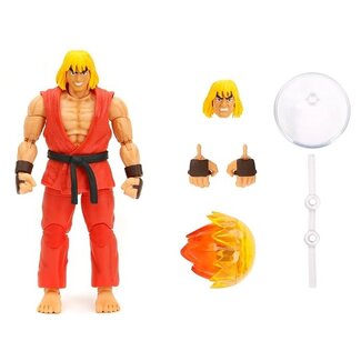 Jada Toys Ultra Street Fighter II: The Final Challengers Action Figure 1/12 Ken 15 cm