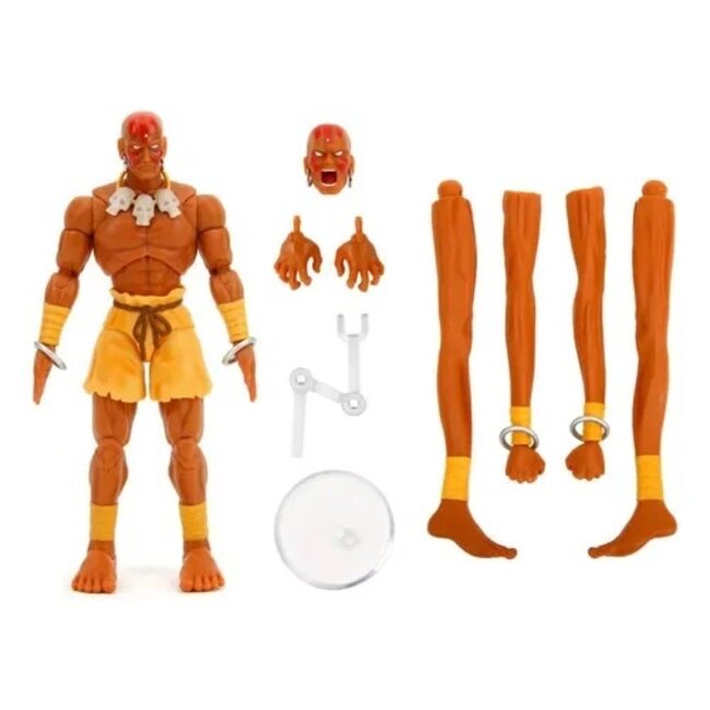 Jada Toys Ultra Street Fighter II: The Final Challengers Action Figure 1/12 Dhalsim 15 cm
