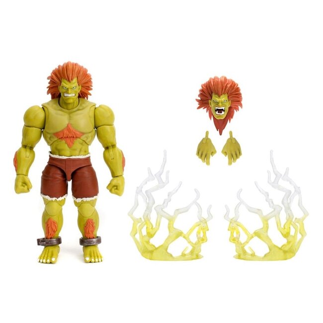 Jada Toys Ultra Street Fighter II: The Final Challengers Action Figure 1/12 Blanka 19 cm