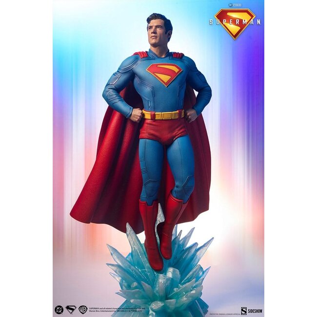 Superman (2025) Premium Format Statuen Superman 61 cm & Krypto 23 cm Bundle (2)
