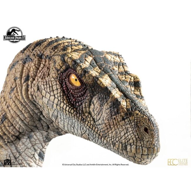 Jurassic Park III Bust Female Velociraptor White Queen 75 cm