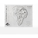 Elite Creature Collectibles Jurassic Park Topographic Map Isla Nublar