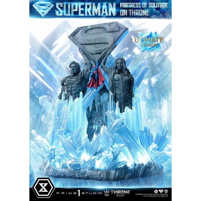 DC Comics Throne Legacy Collection Statue Statue 1/4 Superman Fortress of Solitude on Throne (Design by Gabriele Dell'Otto) Ultimate Bonus Version