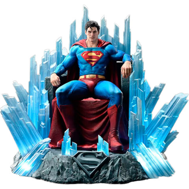 DC Comics Throne Legacy Collection Statue Statue 1/4 Superman Fortress of Solitude on Throne (Design by Gabriele Dell'Otto) 52 cm