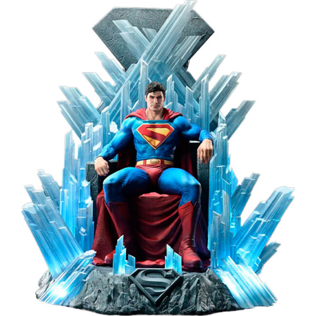 Prime 1 Studio DC Comics Throne Legacy Collection Statue Statue 1/4 Superman Fortress of Solitude on Throne (Design by Gabriele Dell'Otto) Ultimate Bonus Version