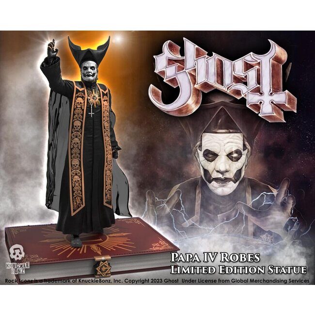 Ghost Rock Iconz Statue 1/9 Papa Emeritus IV (Schwarze Roben) 22 cm