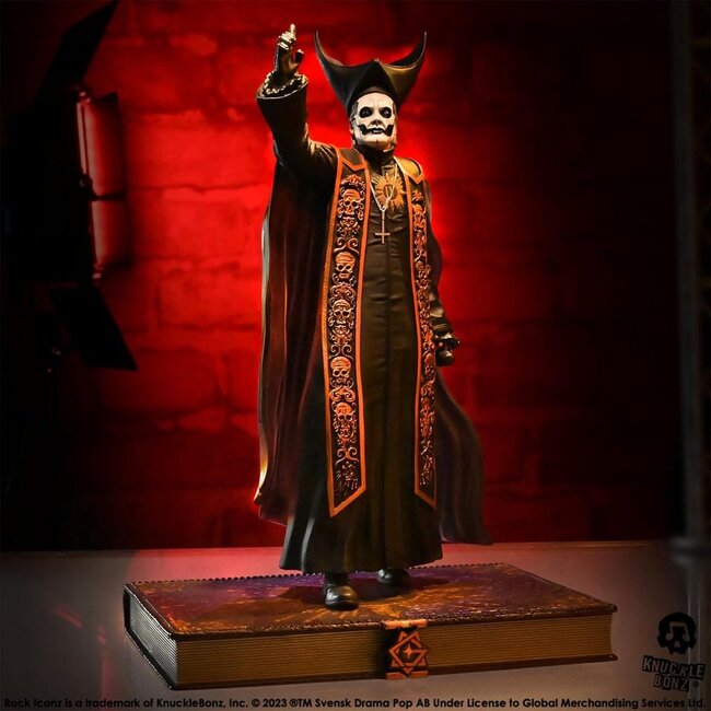 Ghost Rock Iconz Statue 1/9 Papa Emeritus IV (Schwarze Roben) 22 cm