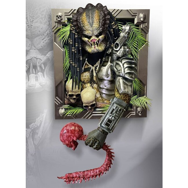 Predator Life-Size Wall Sculpture Predator 45 x 81 x 94 cm