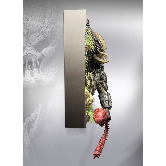 Predator Lebensgroße Wandskulptur Predator 45 x 81 x 94 cm