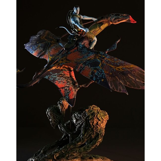 Avatar: The Way of Water Action Figure Recom Quaritch & RDA Banshee (Gold Label)