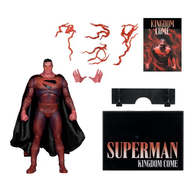 DC Multiverse McFarlane Cover Recreations Actionfigur Superman (Kingdom Come) (Gold Label) 18 cm