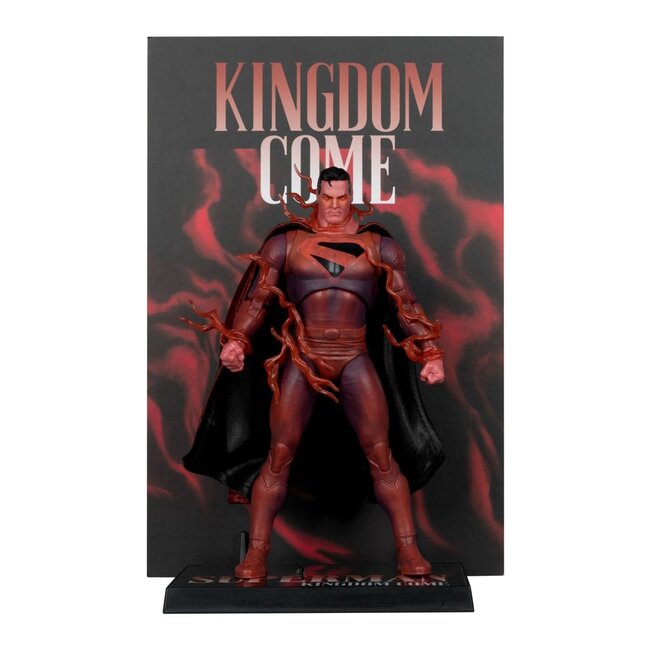DC Multiverse McFarlane Cover Recreations Actionfigur Superman (Kingdom Come) (Gold Label) 18 cm