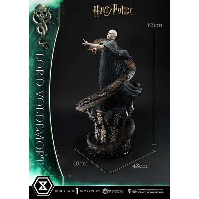 Harry Potter Real Elite Masterline Series Statue 1/4 Lord Voldemort 83 cm