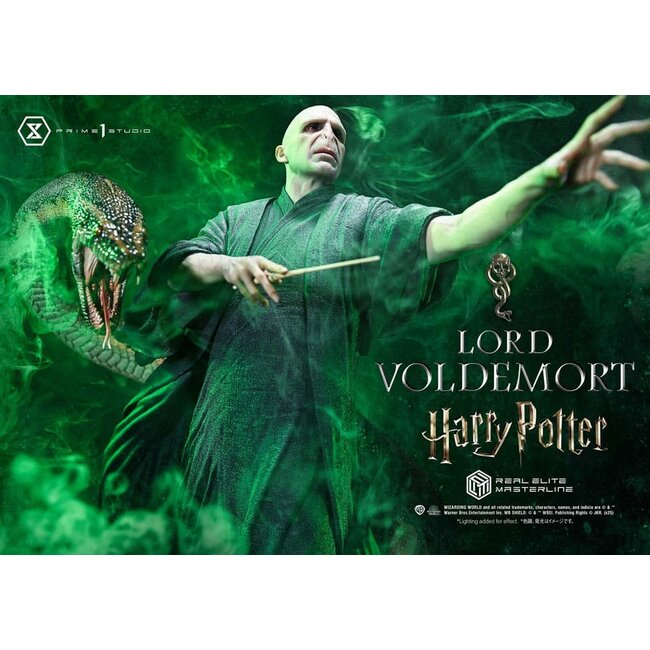 Harry Potter Real Elite Masterline Series Statue 1/4 Lord Voldemort Bonus Version 83 cm