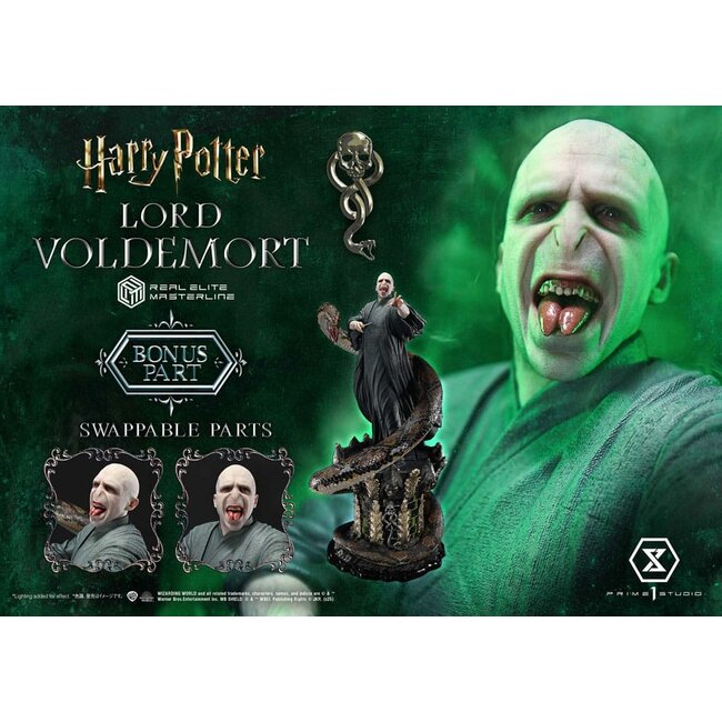 Harry Potter Real Elite Masterline Series Statue 1/4 Lord Voldemort Bonus Version 83 cm