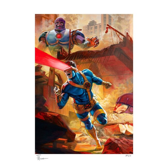Marvel X-Men Kunstdruck Cyclops 61 x 46 cm - ungerahmt