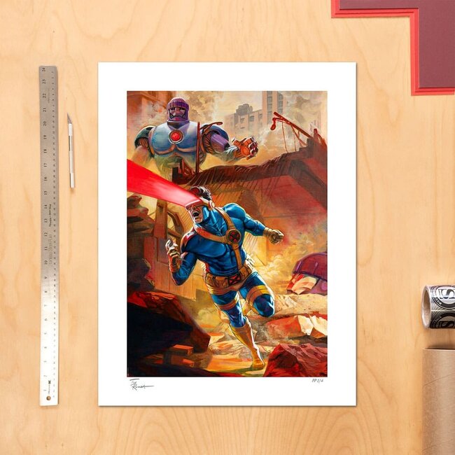 Marvel X-Men Kunstdruck Cyclops 61 x 46 cm - ungerahmt