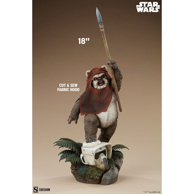 Star Wars: Episode VI - Return of the Jedi Premium Format Statue Wicket 46 cm