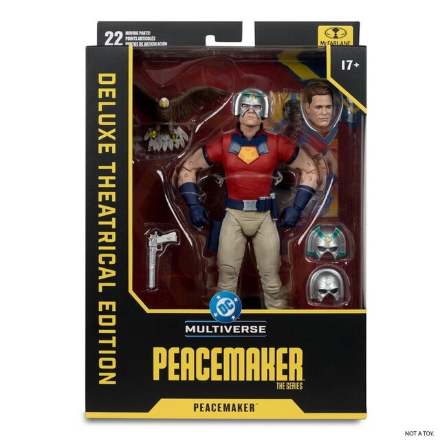DC Mulitverse DC Theatrical Deluxe Edition Actionfigur Peacemaker 19 cm