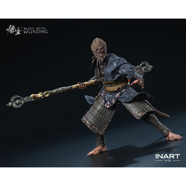 Black Myth: Wukong Actionfigur 1/12 Der Auserwählte im Bronze-Rüstungsset Standard Ver. 16 cm